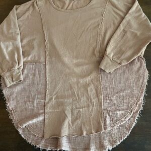 Peach Love California Tan Sweatshirt